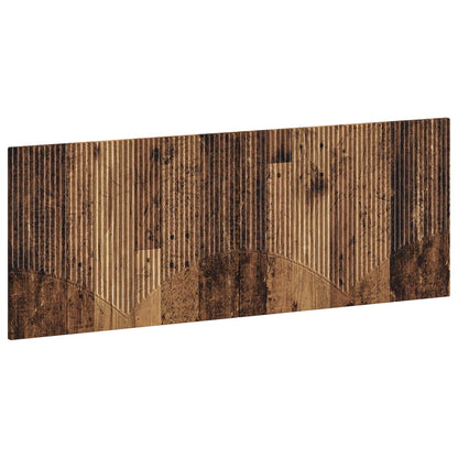 vidaXL Wall-Mounted Headboard HOORN Old Wood Engineered Wood