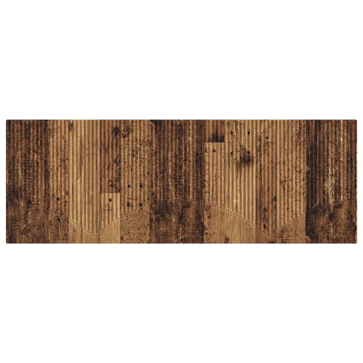 vidaXL Wall-Mounted Headboard HOORN Old Wood Engineered Wood