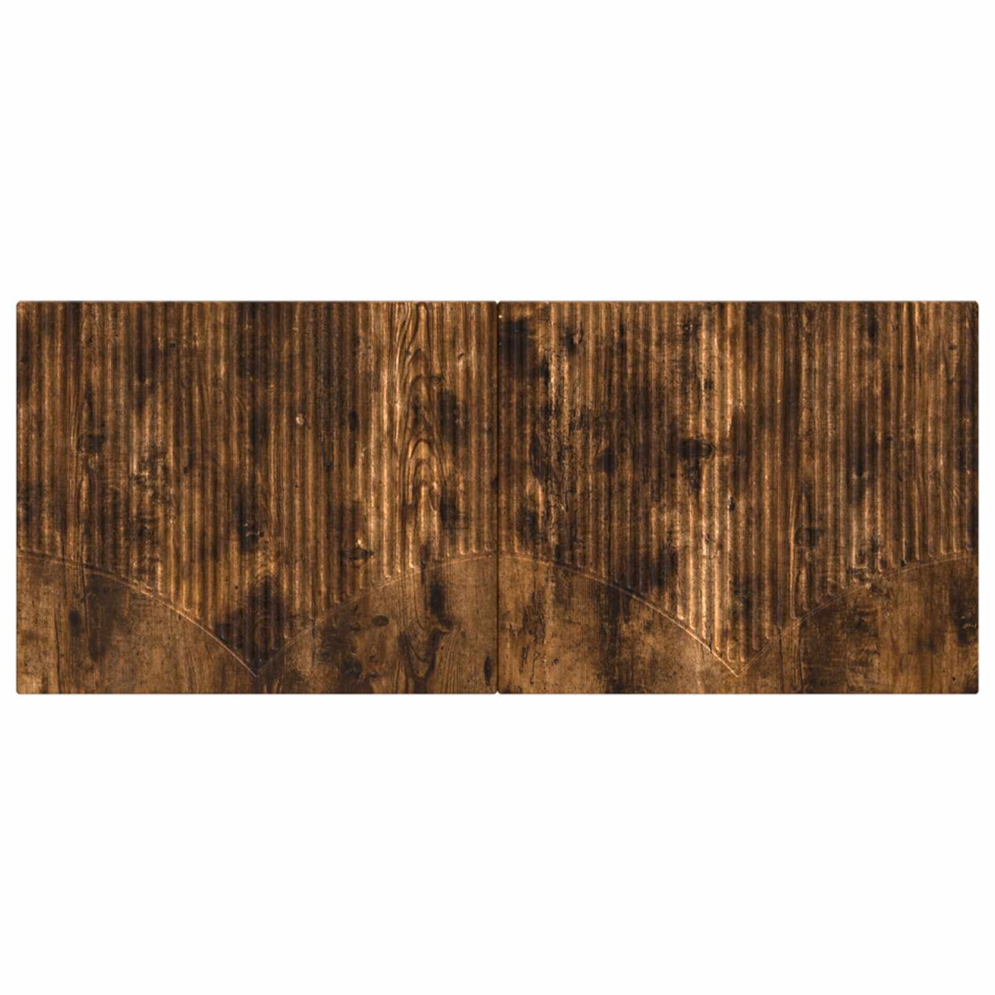 vidaXL Wall-Mounted Headboard HOORN Smoked Oak Engineered Wood