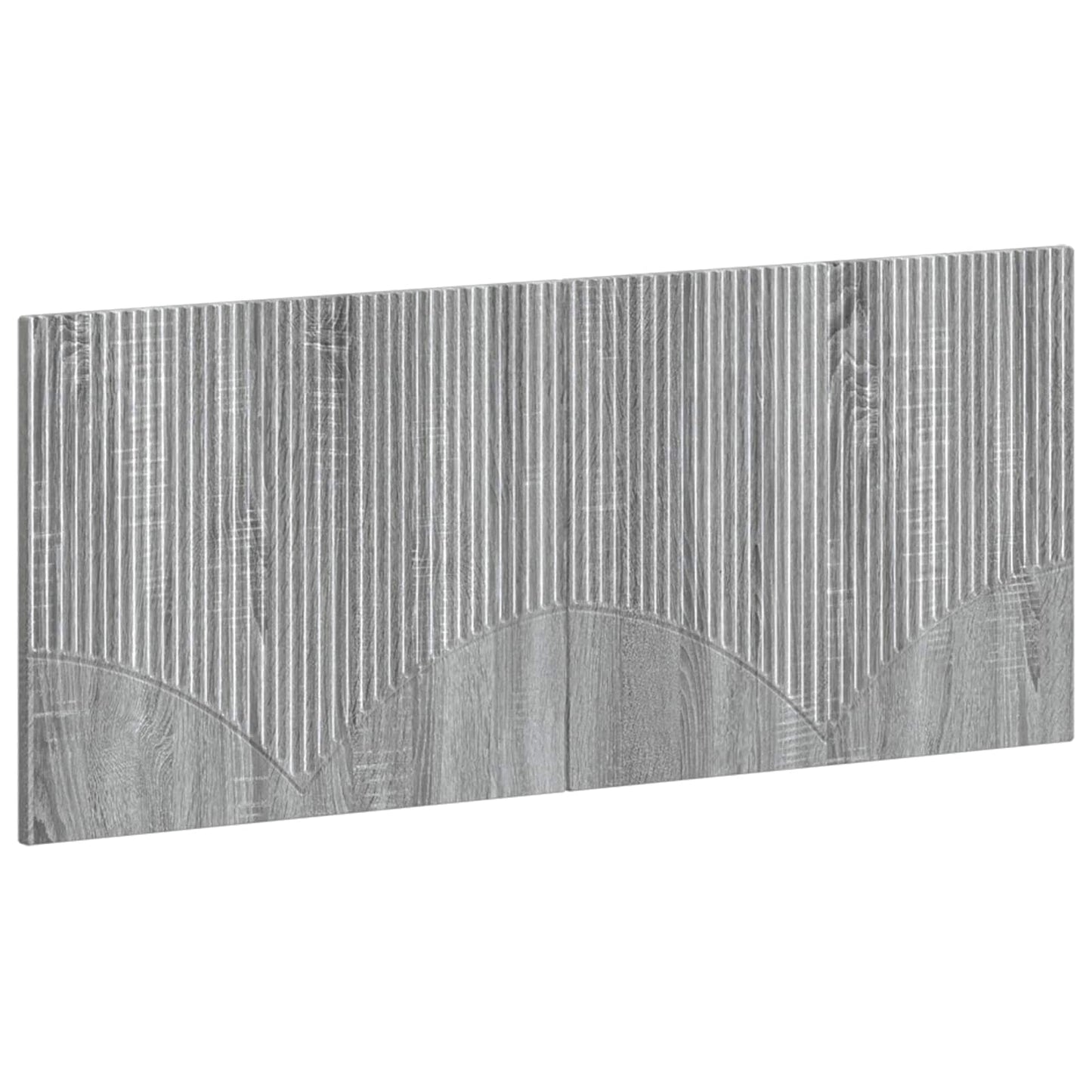 vidaXL Wall-Mounted Headboard HOORN Grey Sonoma Engineered Wood
