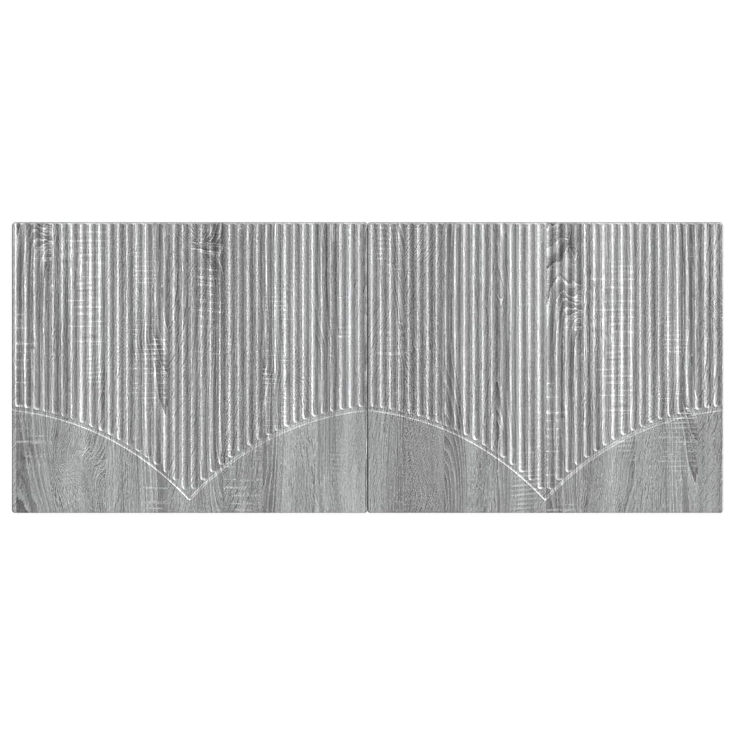 vidaXL Wall-Mounted Headboard HOORN Grey Sonoma Engineered Wood