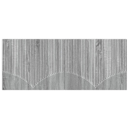 vidaXL Wall-Mounted Headboard HOORN Grey Sonoma Engineered Wood