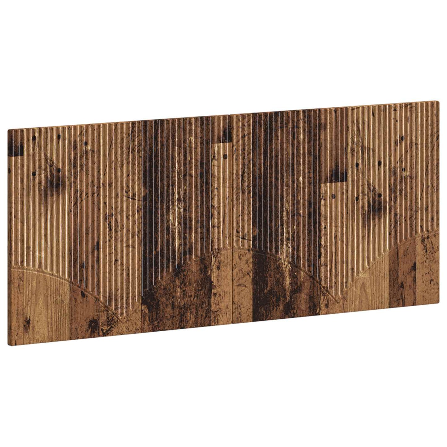 vidaXL Wall-Mounted Headboard HOORN Old Wood Engineered Wood