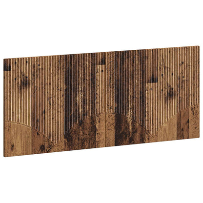 vidaXL Wall-Mounted Headboard HOORN Old Wood Engineered Wood