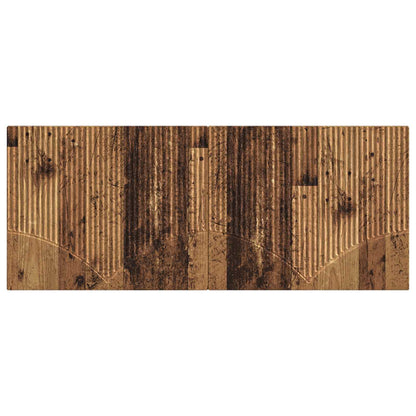 vidaXL Wall-Mounted Headboard HOORN Old Wood Engineered Wood