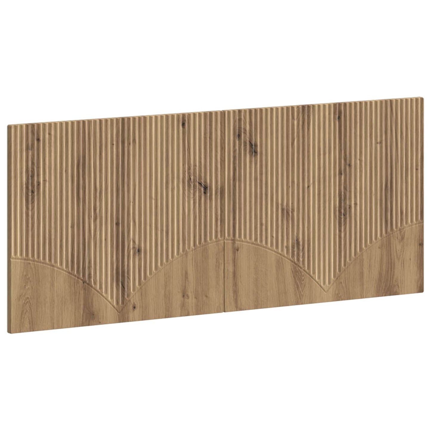 vidaXL Wall-Mounted Headboard HOORN Artisan Oak Engineered Wood