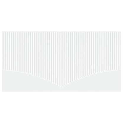 vidaXL Wall-Mounted Headboard HOORN White Engineered Wood