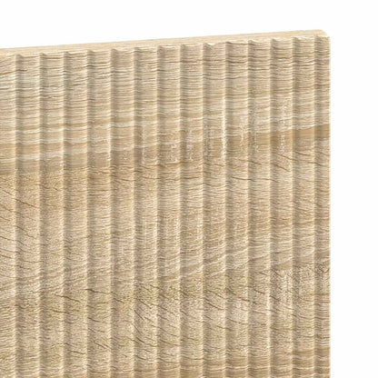 vidaXL Wall-Mounted Headboard HOORN Sonoma Oak Engineered Wood