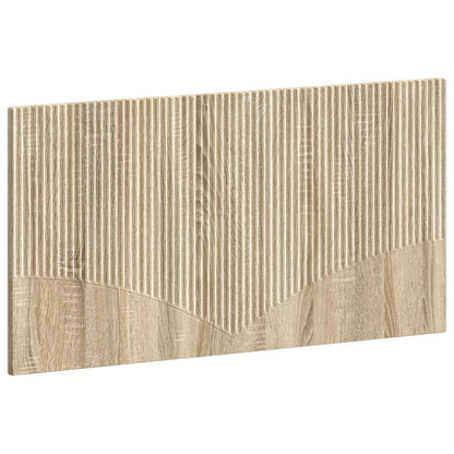 vidaXL Wall-Mounted Headboard HOORN Sonoma Oak Engineered Wood