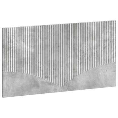 vidaXL Wall-Mounted Headboard HOORN Concrete Grey Engineered Wood