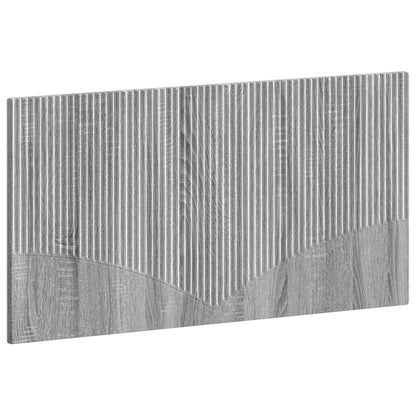 vidaXL Wall-Mounted Headboard HOORN Grey Sonoma Engineered Wood
