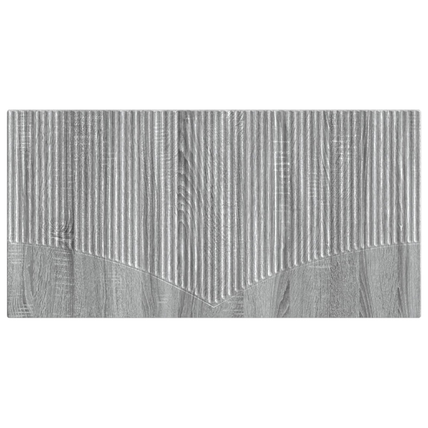 vidaXL Wall-Mounted Headboard HOORN Grey Sonoma Engineered Wood