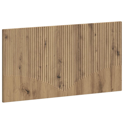 vidaXL Wall-Mounted Headboard HOORN Artisan Oak Engineered Wood