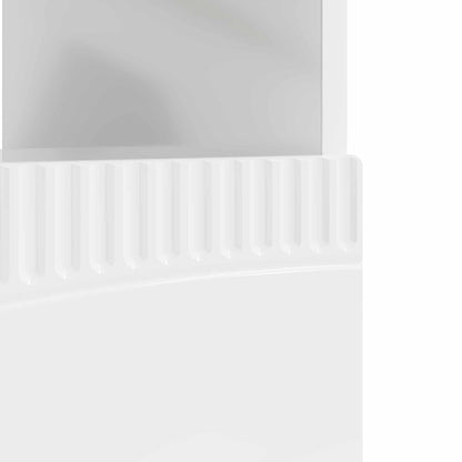 vidaXL LED TV Cabinet High Gloss White Engineered Wood