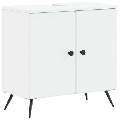 vidaXL Bathroom Sink Cabinet BREDA White 59.5 x 31.5x 59 cm