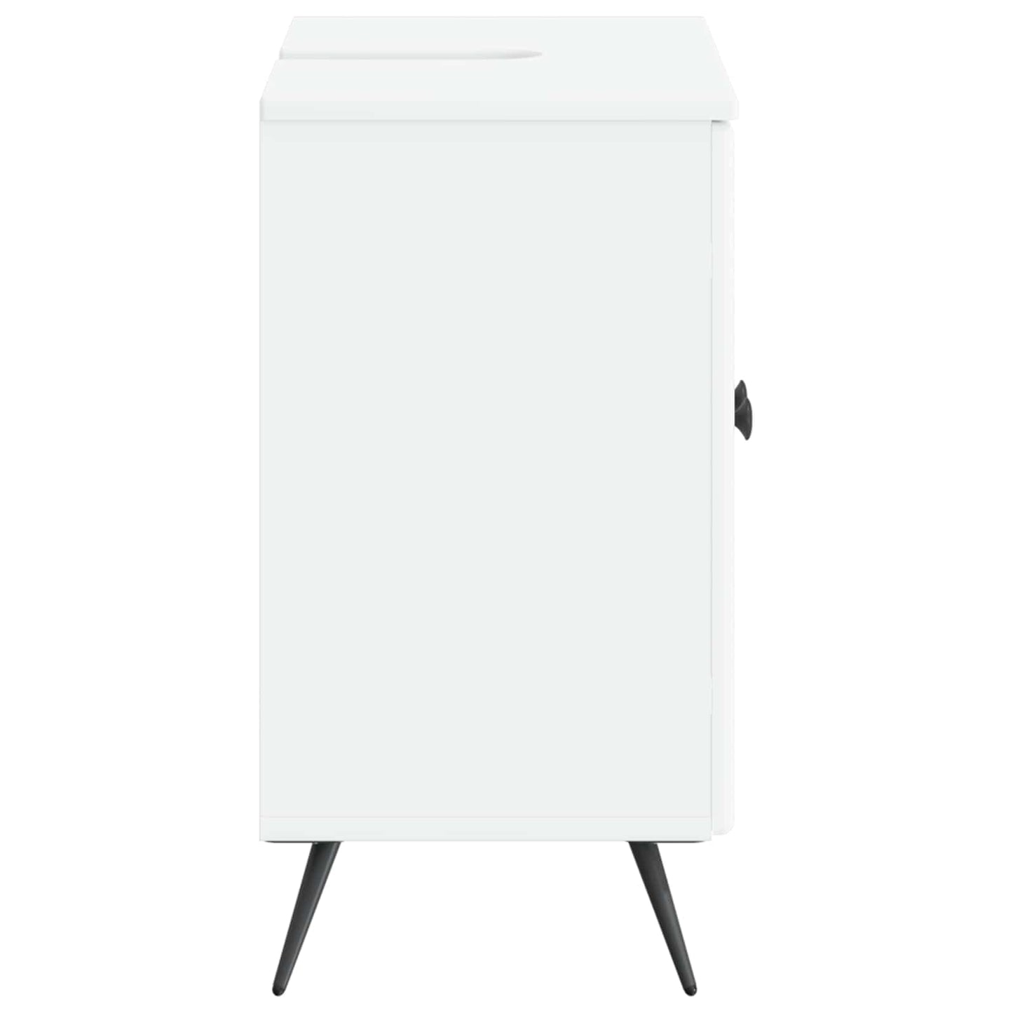 vidaXL Bathroom Sink Cabinet BREDA White 59.5 x 31.5x 59 cm