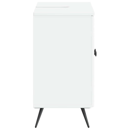 vidaXL Bathroom Sink Cabinet BREDA White 59.5 x 31.5x 59 cm