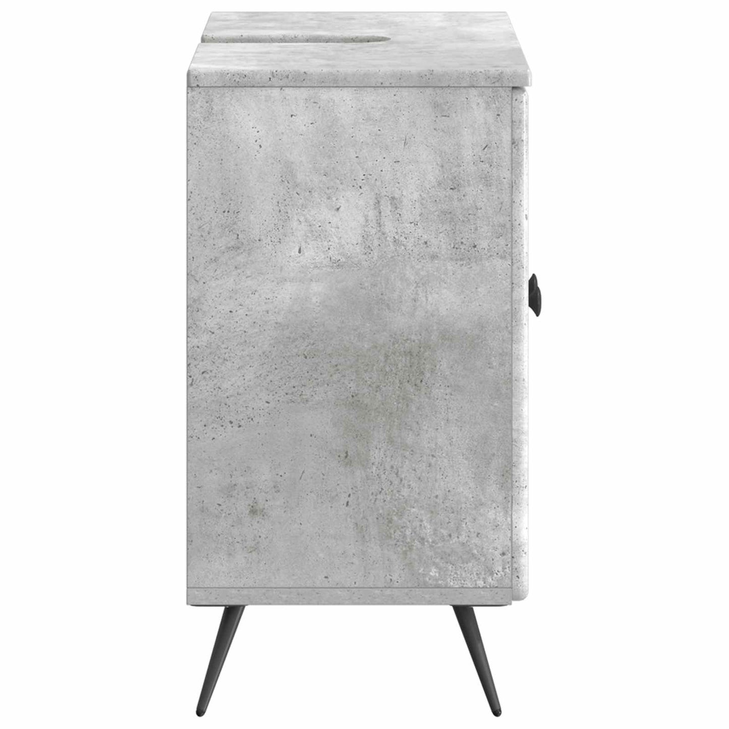 vidaXL Bathroom Sink Cabinet BREDA Concrete Grey 59.5 x 31.5x 59 cm
