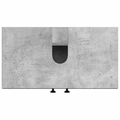 vidaXL Bathroom Sink Cabinet BREDA Concrete Grey 59.5 x 31.5x 59 cm