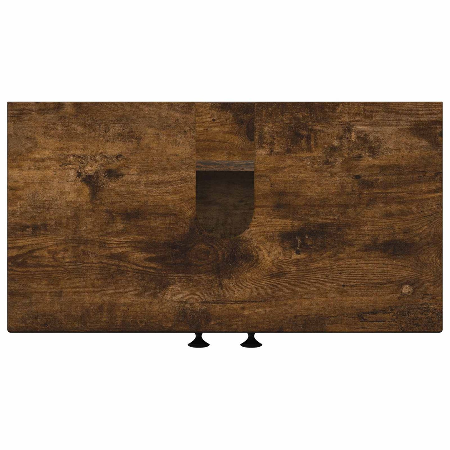 vidaXL Bathroom Sink Cabinet BREDA Smoked Oak 59.5 x 31.5x 59 cm