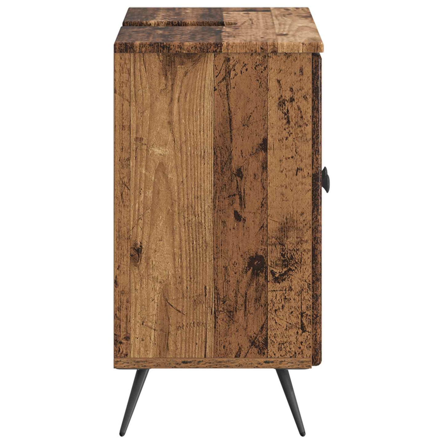 vidaXL Bathroom Sink Cabinet BREDA Old Wood 59.5 x 31.5x 59 cm