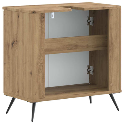 vidaXL Bathroom Sink Cabinet BREDA Artisan Oak 59.5 x 31.5x 59 cm
