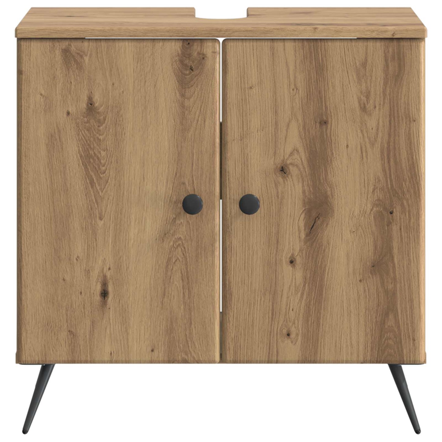 vidaXL Bathroom Sink Cabinet BREDA Artisan Oak 59.5 x 31.5x 59 cm