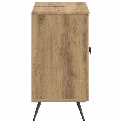 vidaXL Bathroom Sink Cabinet BREDA Artisan Oak 59.5 x 31.5x 59 cm
