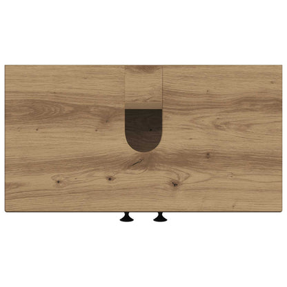 vidaXL Bathroom Sink Cabinet BREDA Artisan Oak 59.5 x 31.5x 59 cm