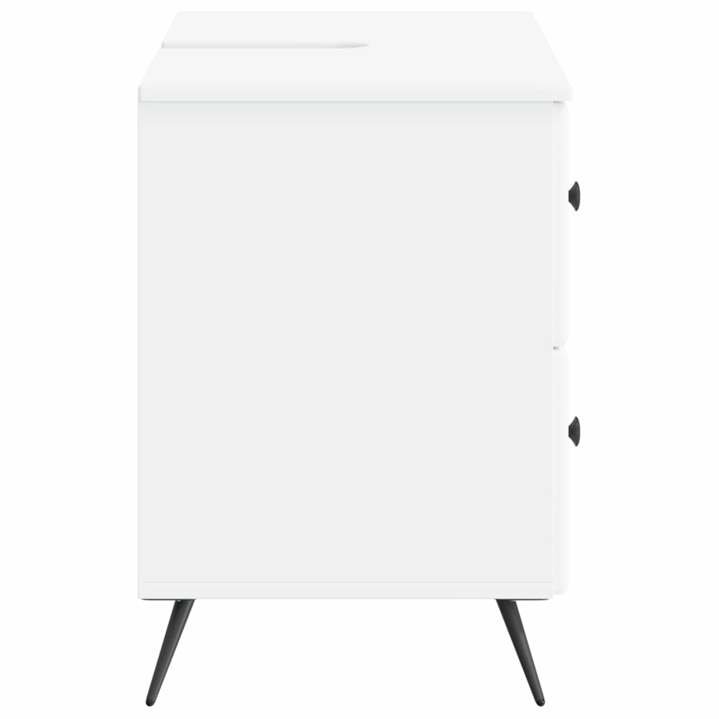 vidaXL Bathroom Sink Cabinet BREDA White 82 x 41x 59 cm