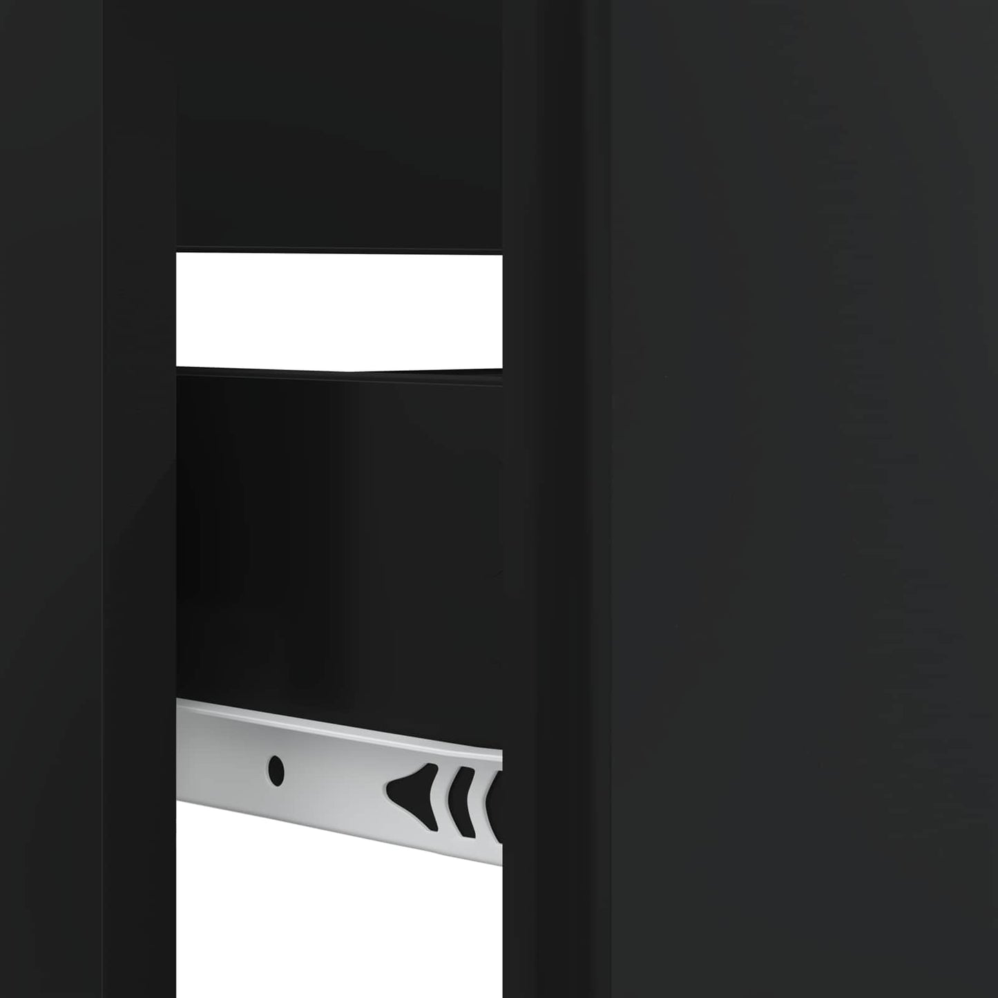 vidaXL Bathroom Sink Cabinet BREDA Black 82 x 41x 59 cm