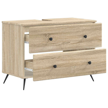 vidaXL Bathroom Sink Cabinet BREDA Sonoma Oak 82 x 41x 59 cm
