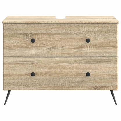 vidaXL Bathroom Sink Cabinet BREDA Sonoma Oak 82 x 41x 59 cm