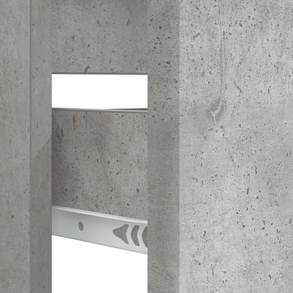 vidaXL Bathroom Sink Cabinet BREDA Concrete Grey 82 x 41x 59 cm