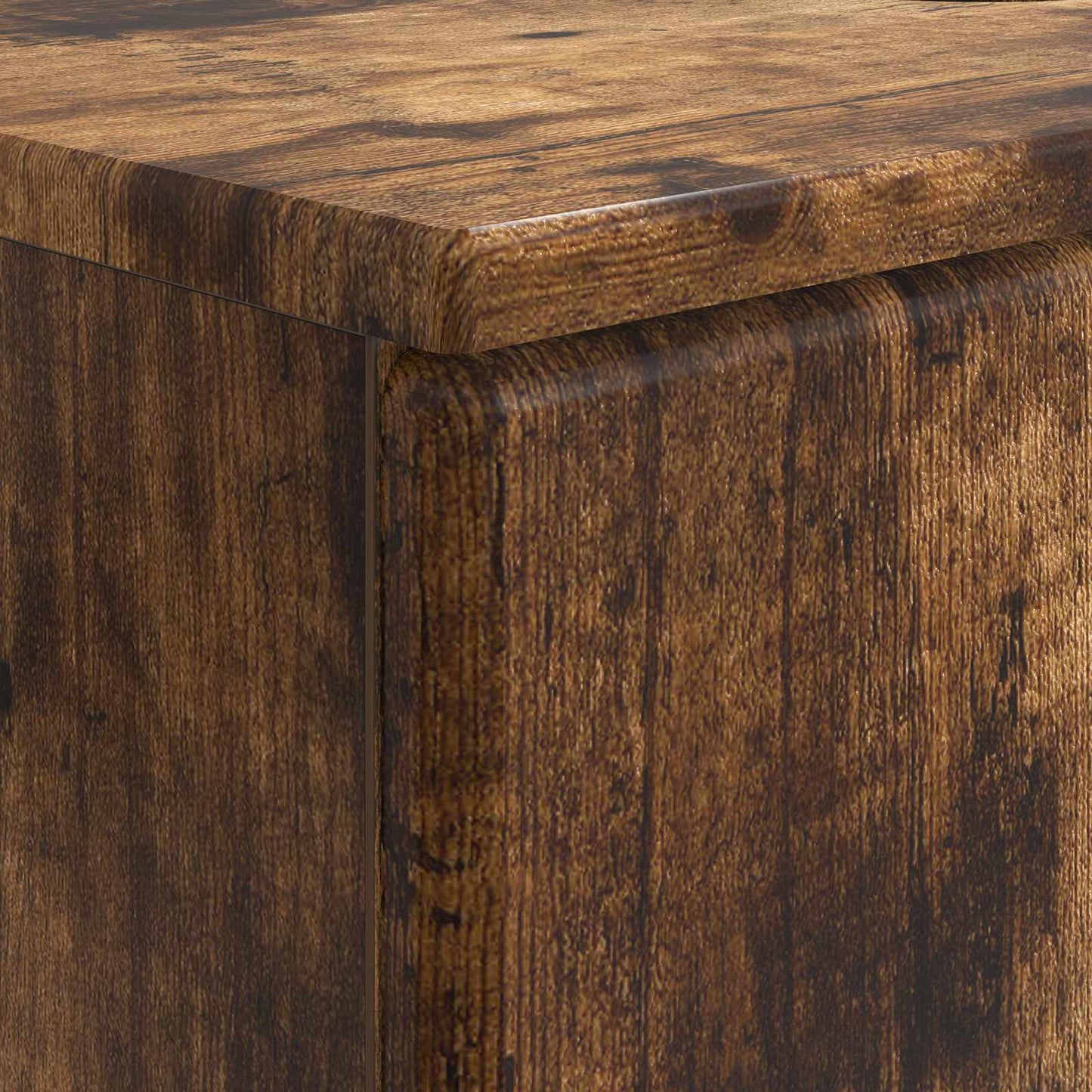 vidaXL Bathroom Sink Cabinet BREDA Smoked Oak 82 x 41x 59 cm