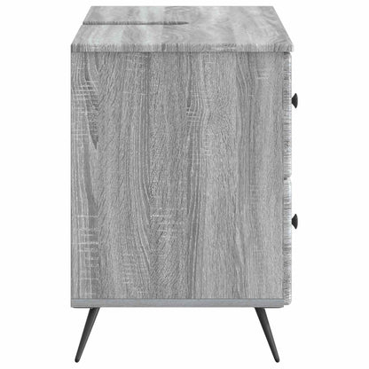 vidaXL Bathroom Sink Cabinet BREDA Grey Sonoma 82 x 41x 59 cm