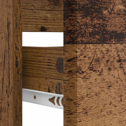 vidaXL Bathroom Sink Cabinet BREDA Old Wood 82 x 41x 59 cm