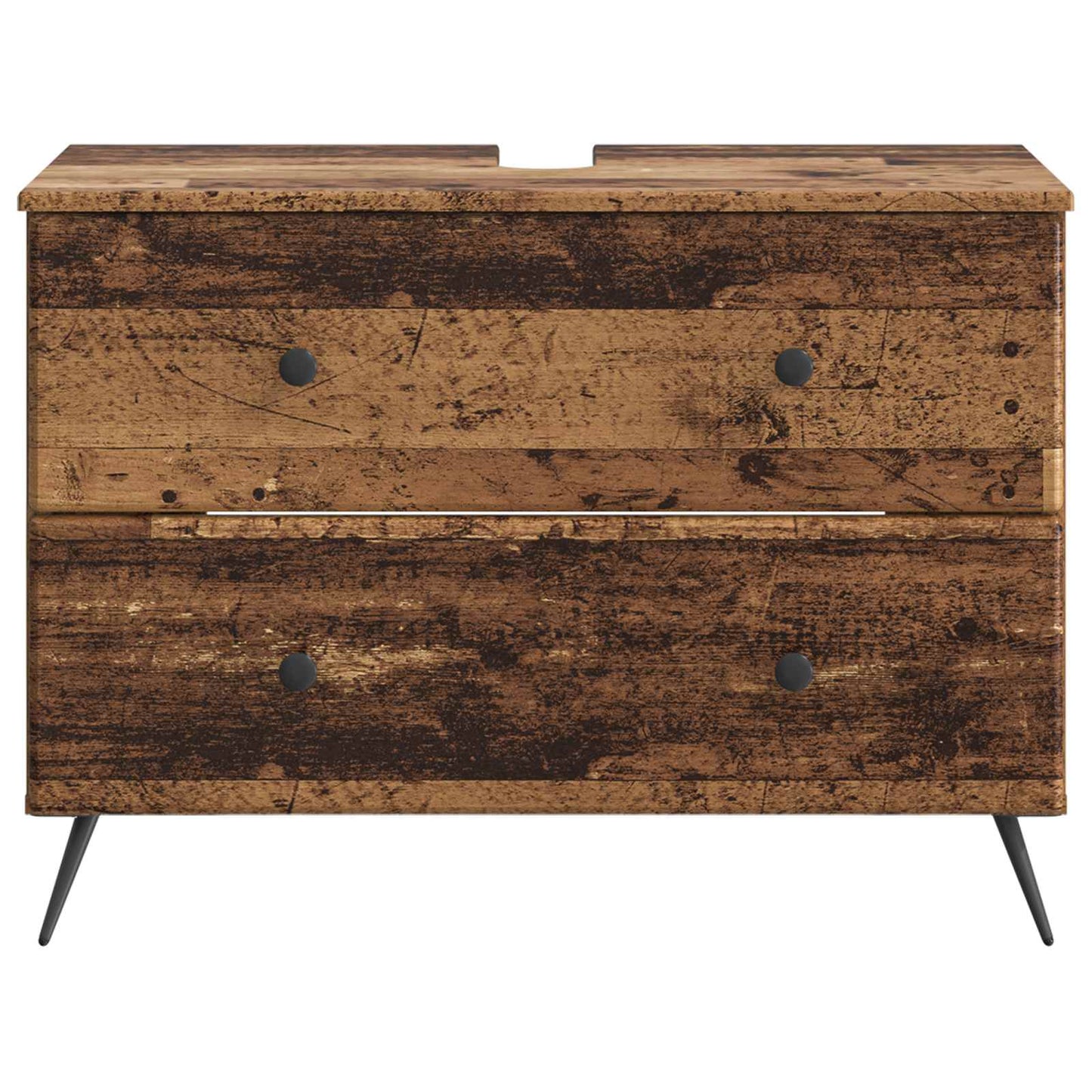 vidaXL Bathroom Sink Cabinet BREDA Old Wood 82 x 41x 59 cm