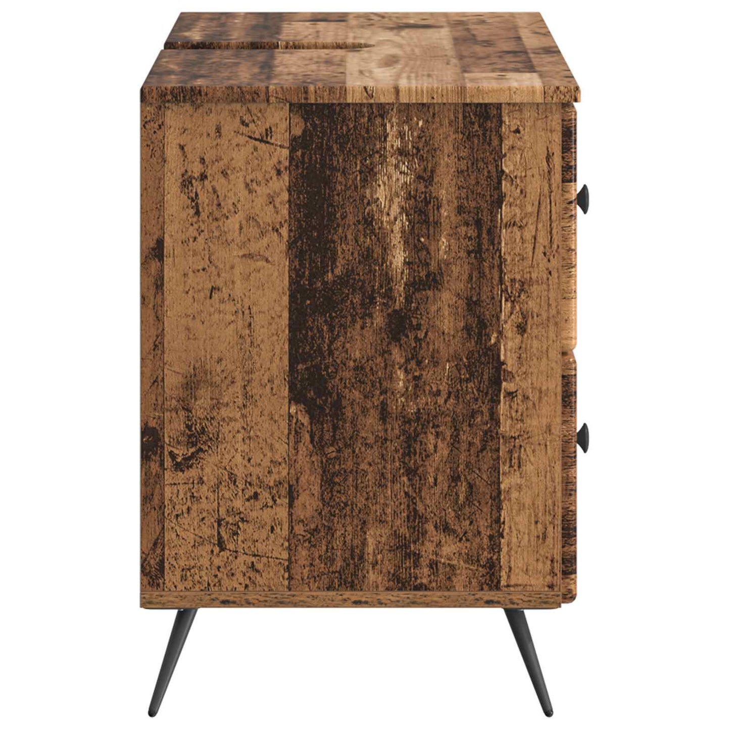 vidaXL Bathroom Sink Cabinet BREDA Old Wood 82 x 41x 59 cm