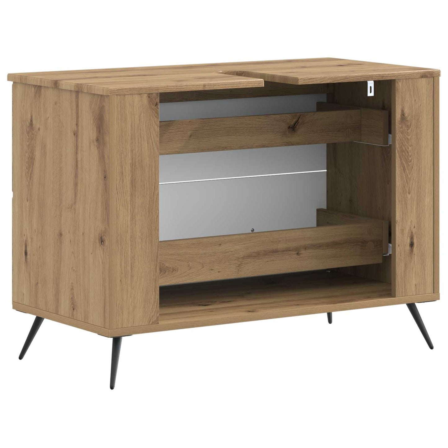 vidaXL Bathroom Sink Cabinet BREDA Artisan Oak 82 x 41x 59 cm