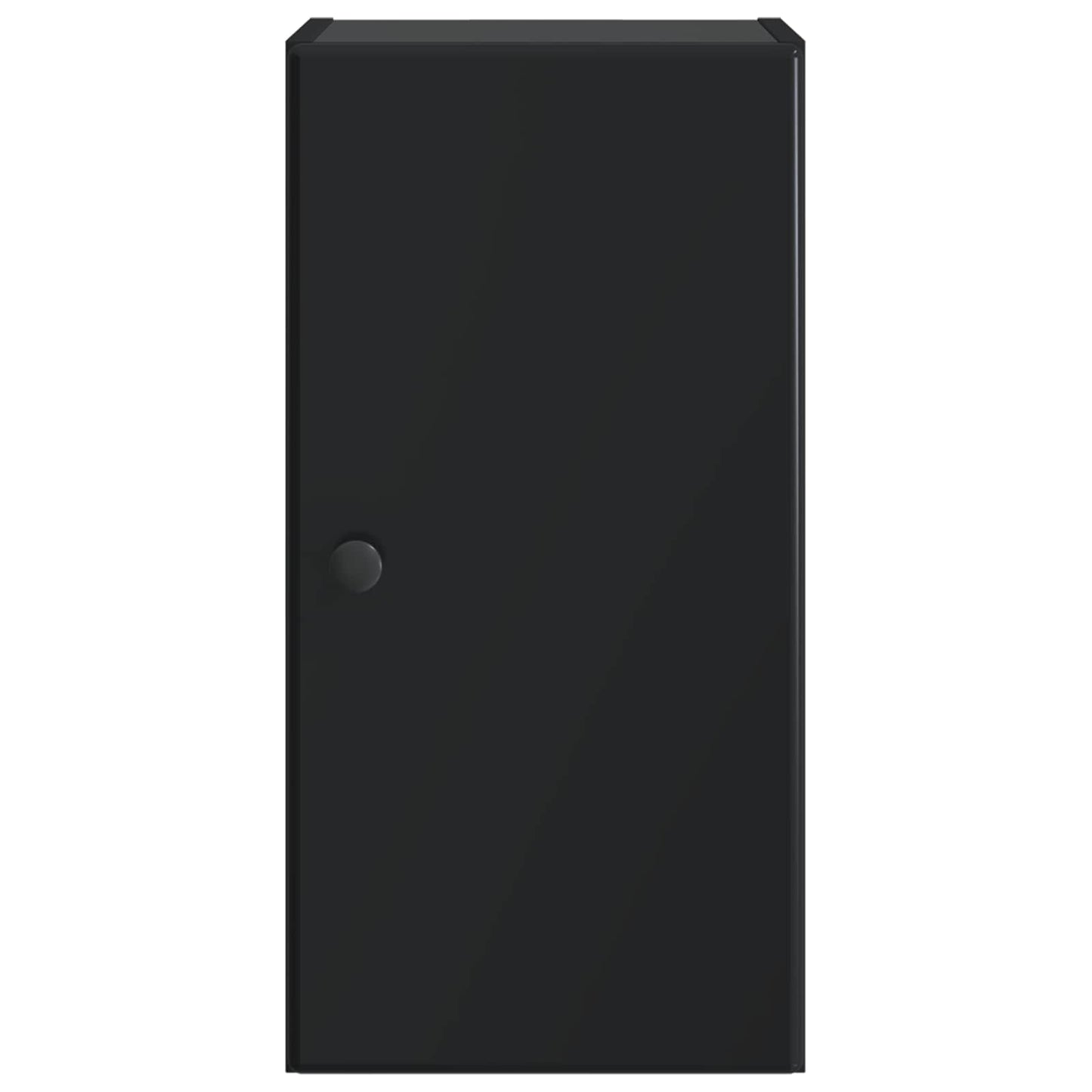 vidaXL Bathroom Wall Cabinet BREDA Black 30 x 31 x 59 cm