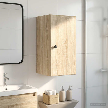 vidaXL Bathroom Wall Cabinet BREDA Sonoma Oak 30 x 31 x 59 cm