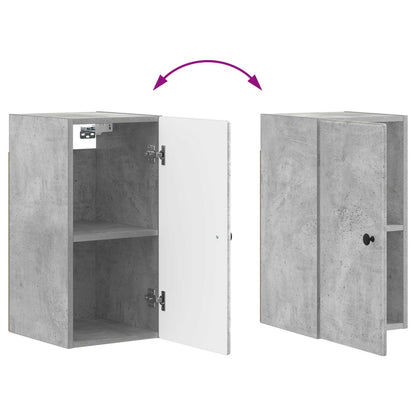 vidaXL Bathroom Wall Cabinet BREDA Concrete Grey 30 x 31 x 59 cm