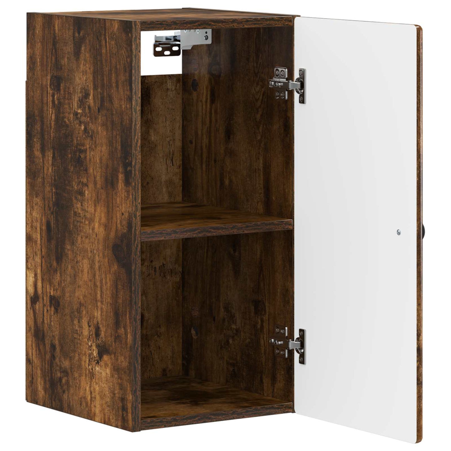 vidaXL Bathroom Wall Cabinet BREDA Smoked Oak 30 x 31 x 59 cm
