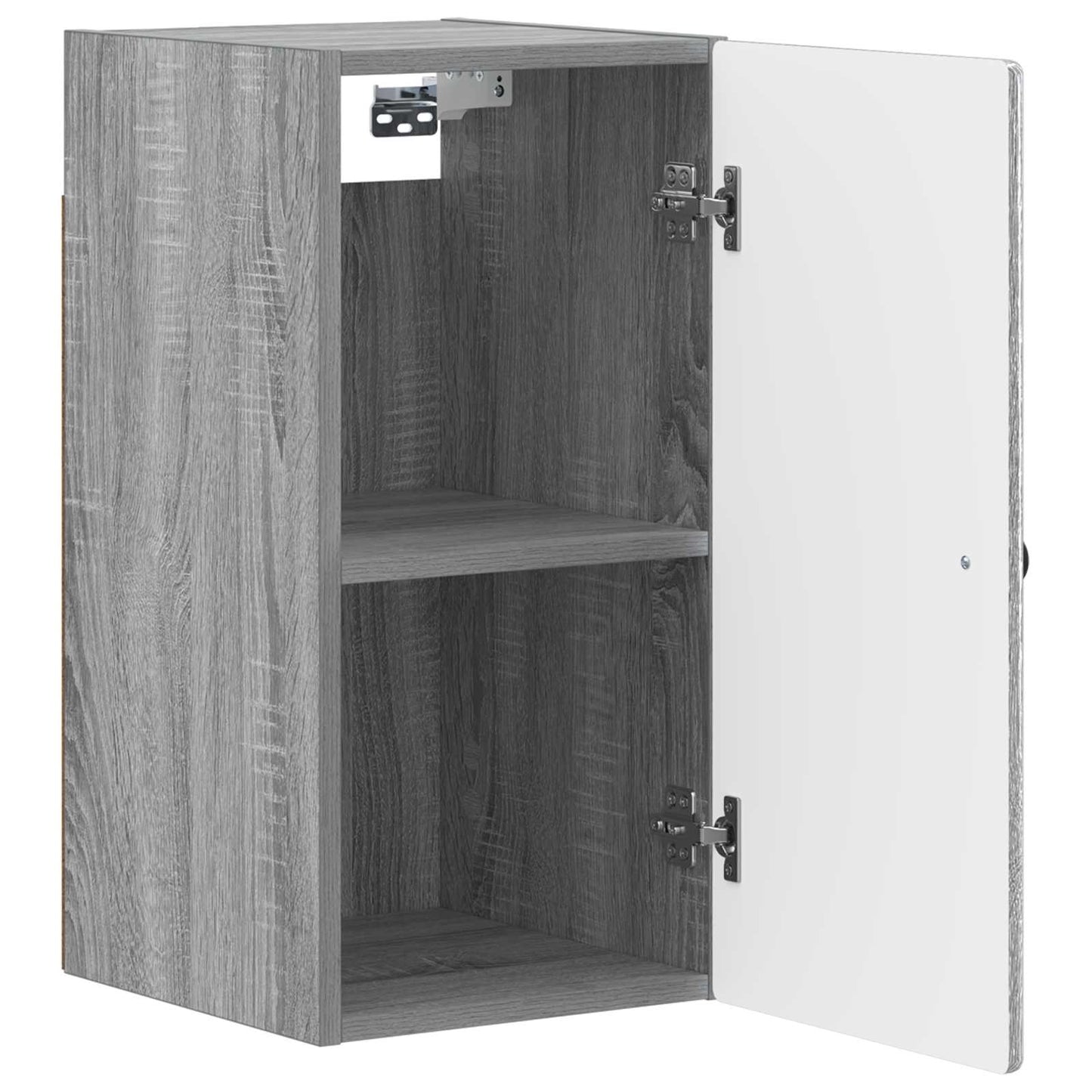 vidaXL Bathroom Wall Cabinet BREDA Grey Sonoma 30 x 31 x 59 cm