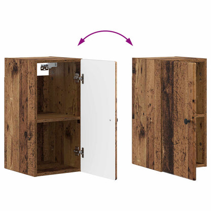 vidaXL Bathroom Wall Cabinet BREDA Old Wood 30 x 31 x 59 cm