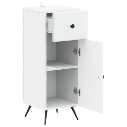 vidaXL Bathroom Storage Cainet BREDA White 30 x 31 x 80 cm