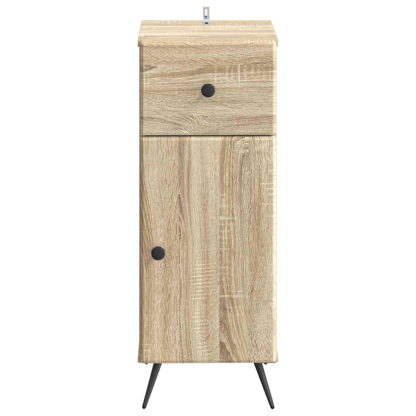 vidaXL Bathroom Storage Cainet BREDA Sonoma Oak 30 x 31 x 80 cm
