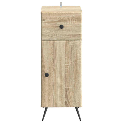 vidaXL Bathroom Storage Cainet BREDA Sonoma Oak 30 x 31 x 80 cm