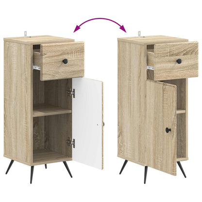 vidaXL Bathroom Storage Cainet BREDA Sonoma Oak 30 x 31 x 80 cm
